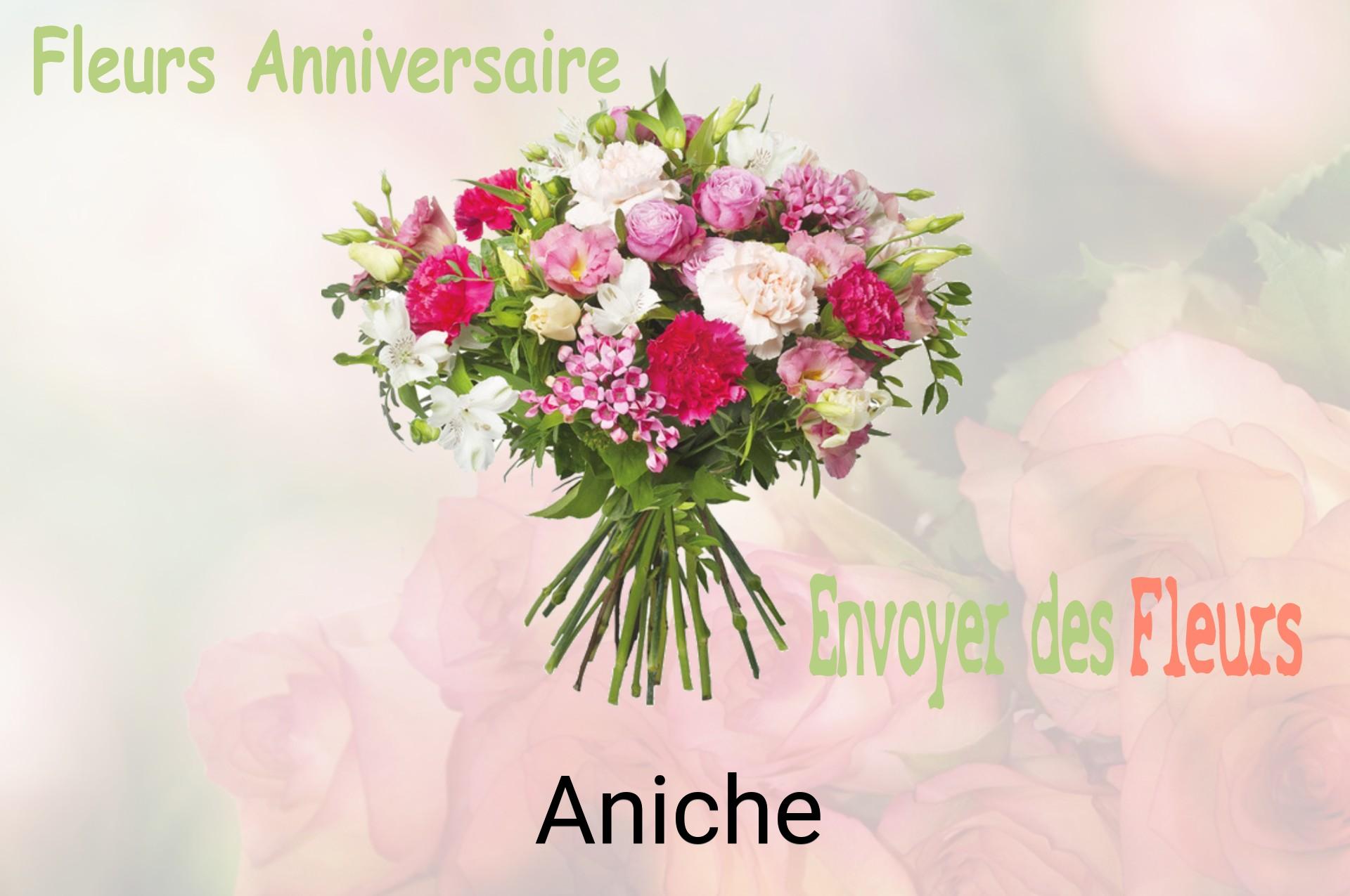 Bouquet de fleurs d’anniversaire livré à Aniche